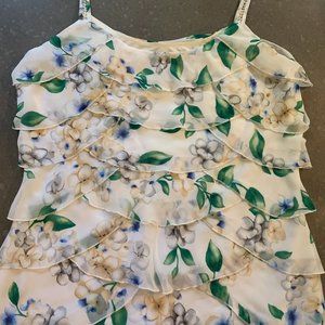 White House Black Market tank top; S; adjustable straps